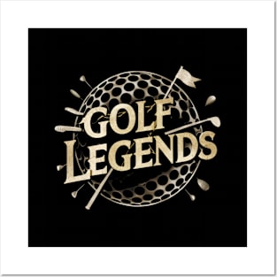 golf legends Posters and Art